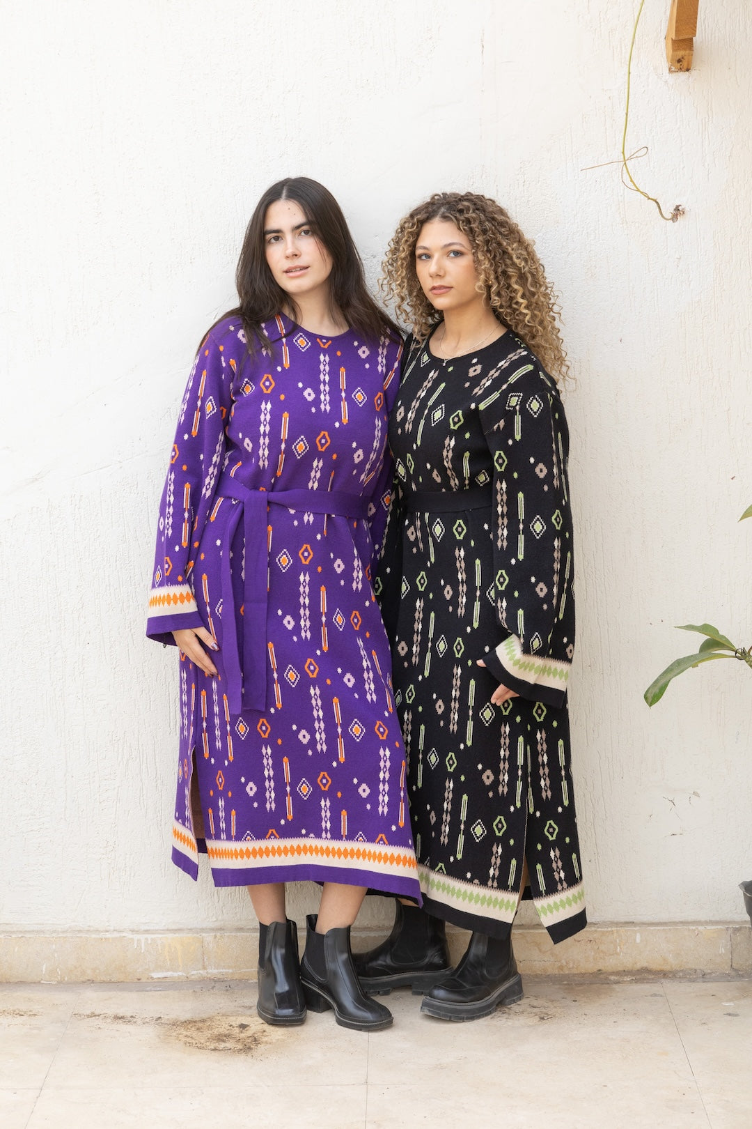 Image of Purple Effortless Knit Maxi Dress – Style with Every Step